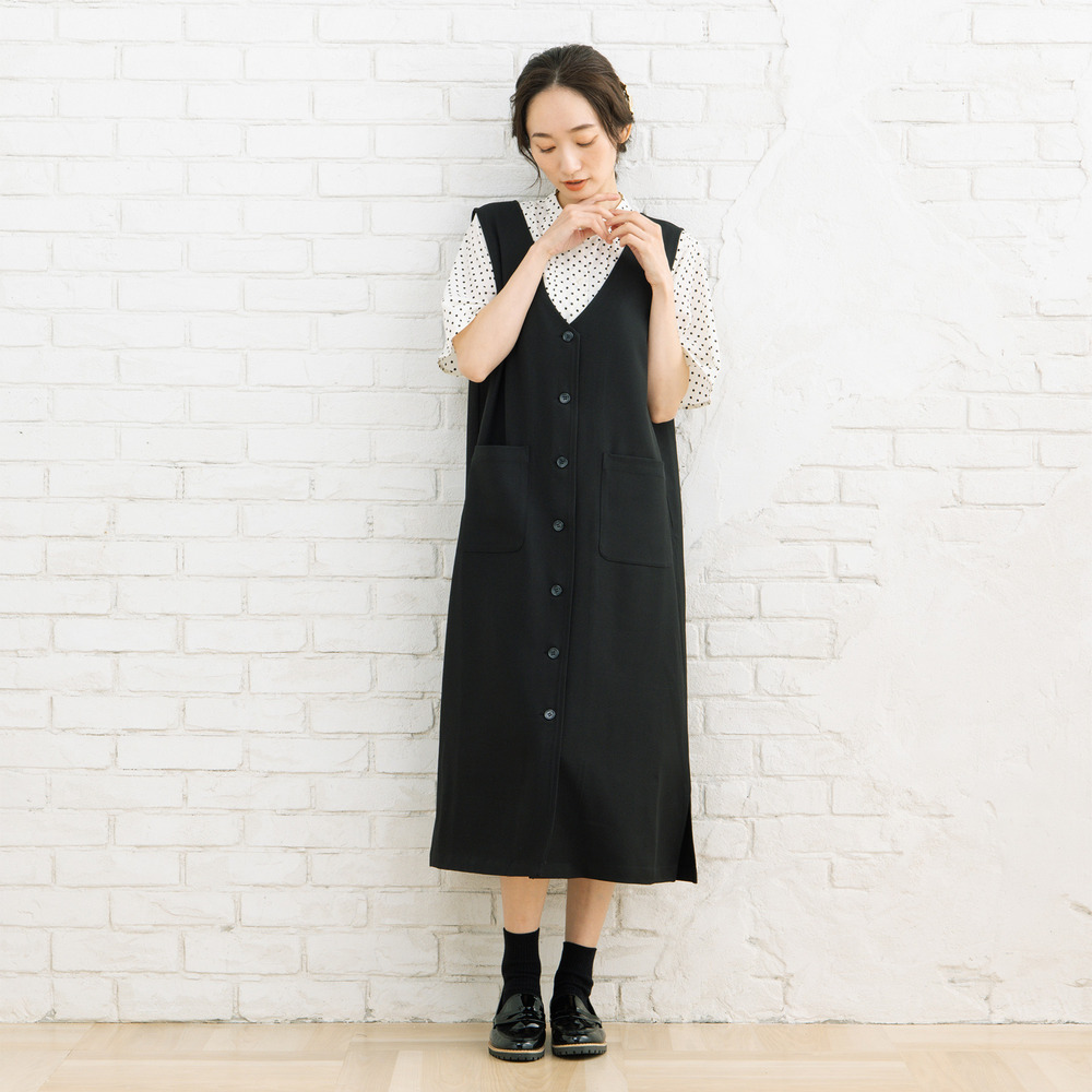 21号(6L~) FONTLAB 2WAYジレ×ジャンパースカート13