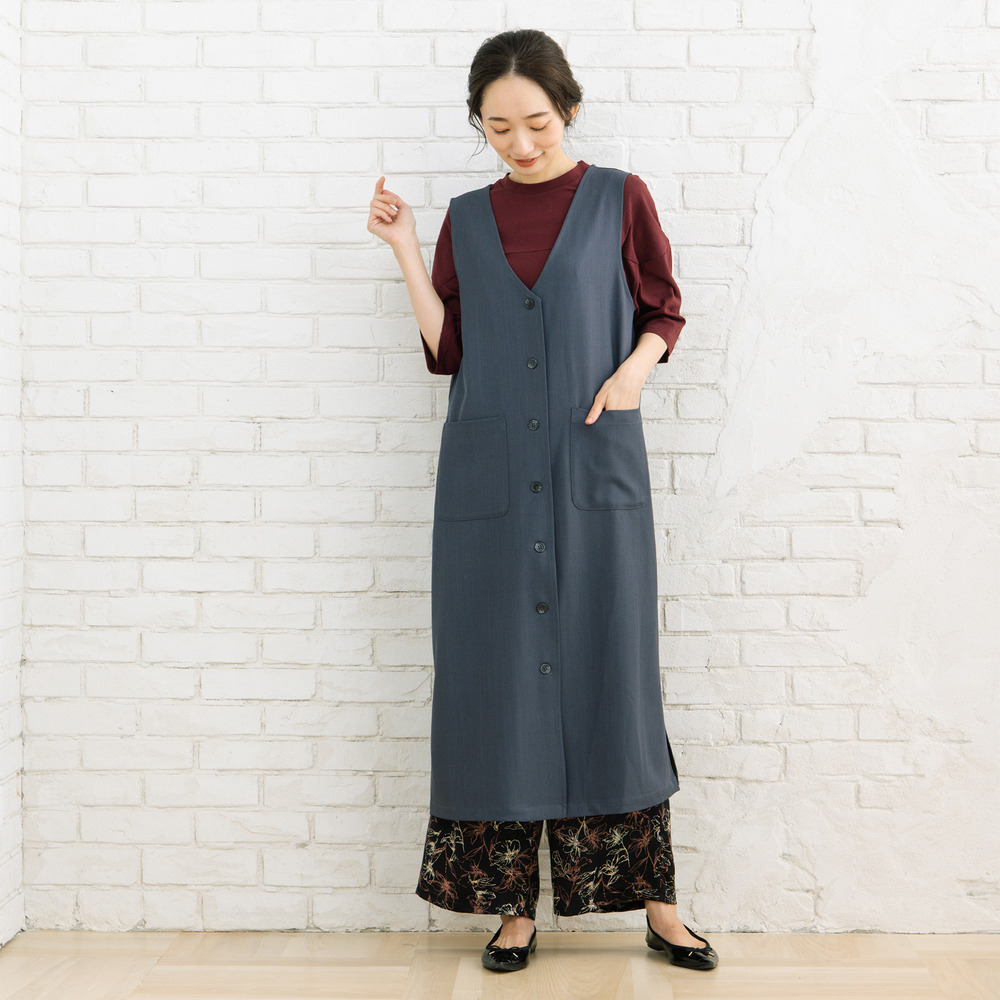 21号(6L~) FONTLAB 2WAYジレ×ジャンパースカート16