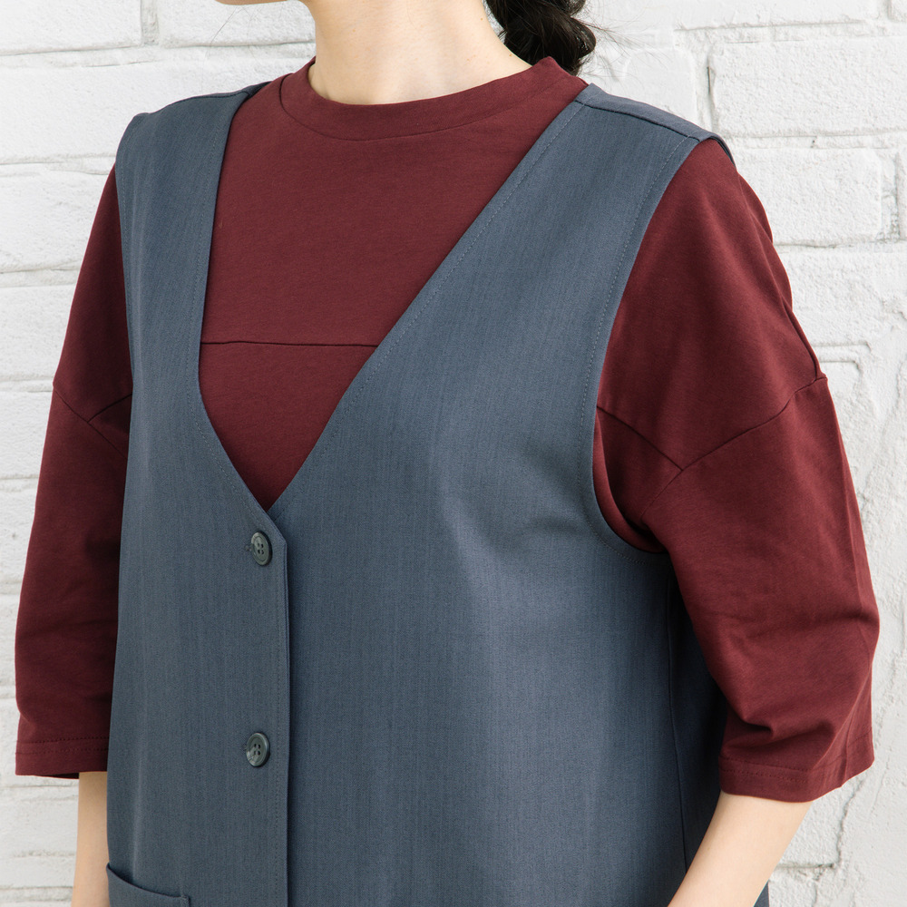 21号(6L~) FONTLAB 2WAYジレ×ジャンパースカート20