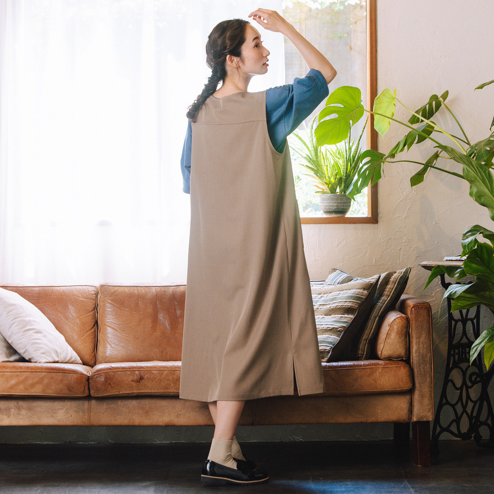 21号(6L~) FONTLAB 2WAYジレ×ジャンパースカート9