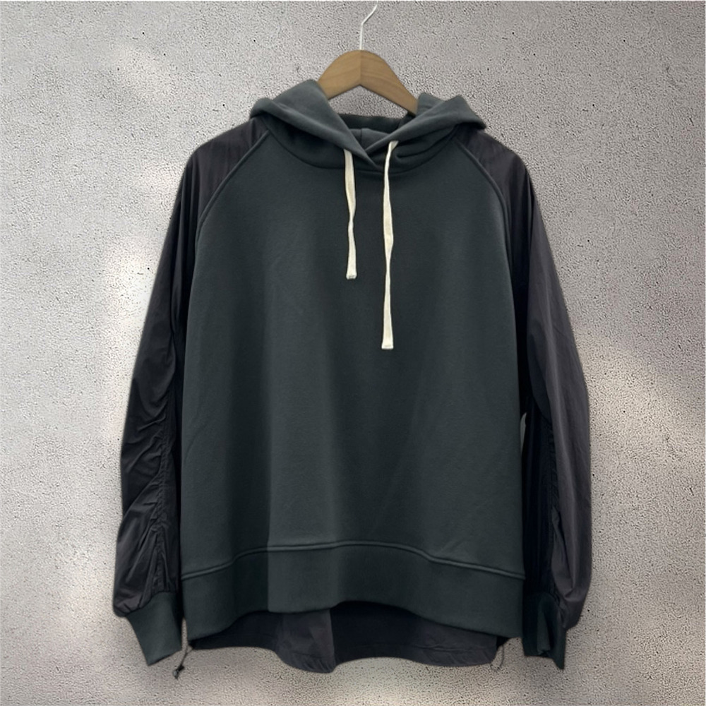 FONTLAB ナイロンタフタコンビパーカー