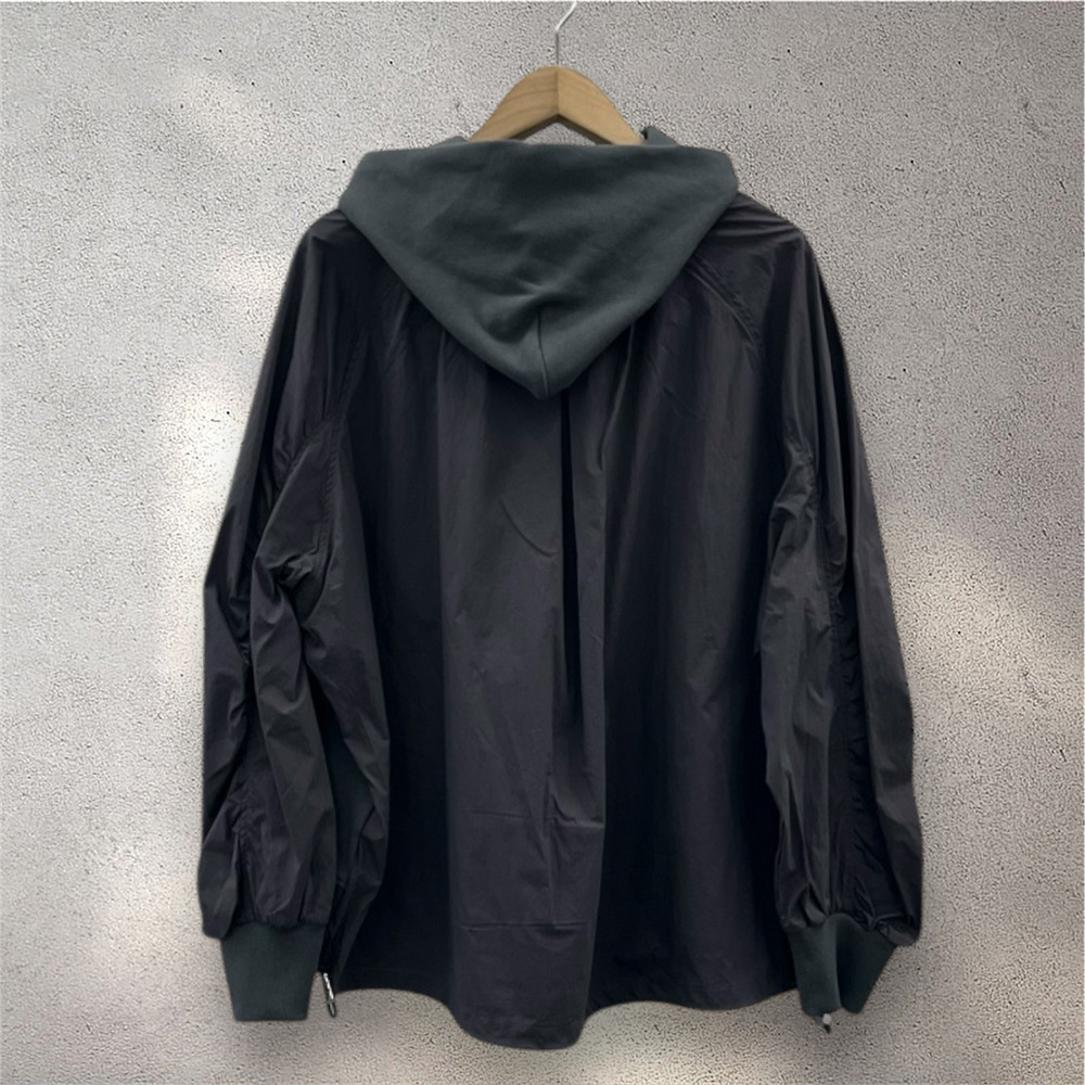 FONTLAB ナイロンタフタコンビパーカー3