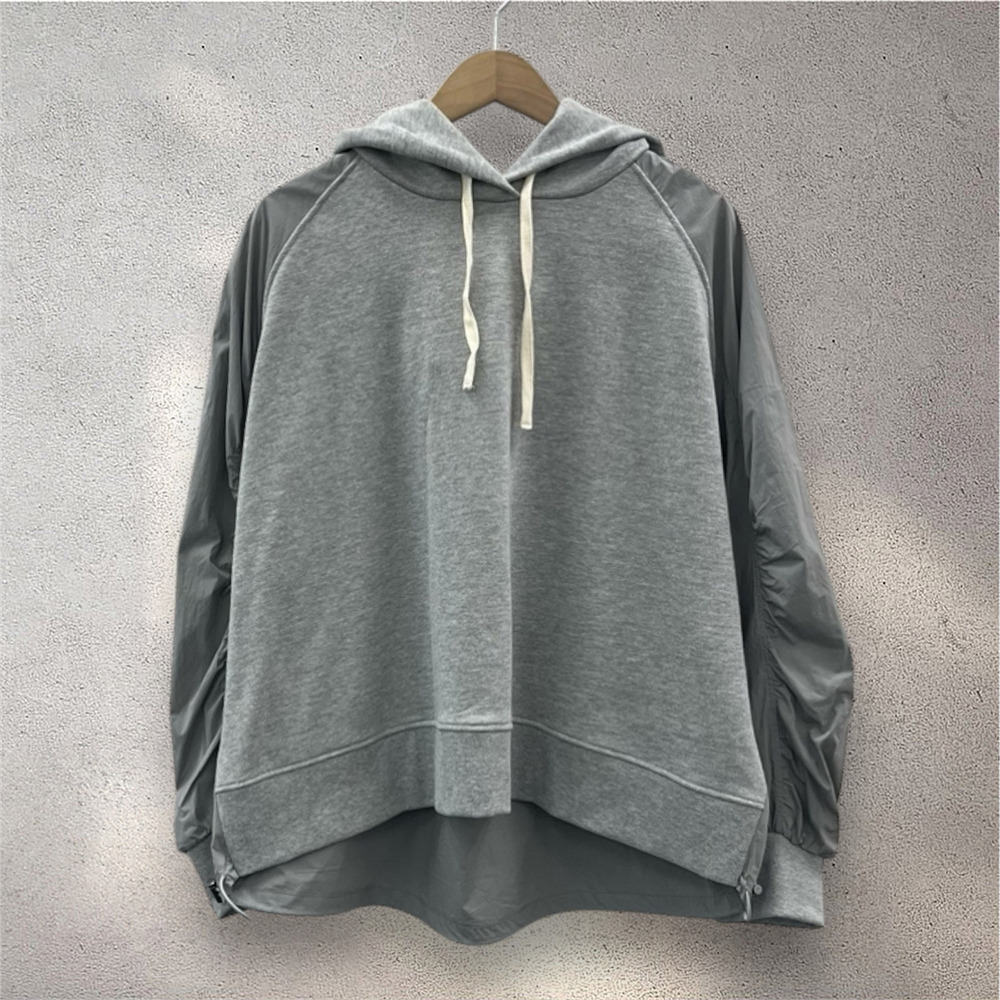 FONTLAB ナイロンタフタコンビパーカー1