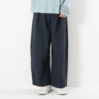 FONTLAB コットンピケタックワイドパンツ