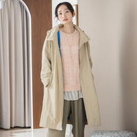 Bleu tango マチルダプリント２WAYコート