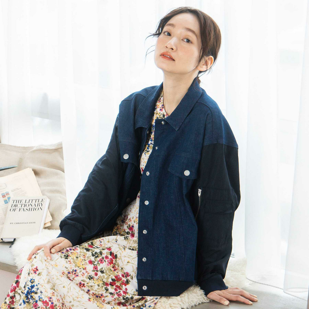 FONTLAB デニムコンビMA-1