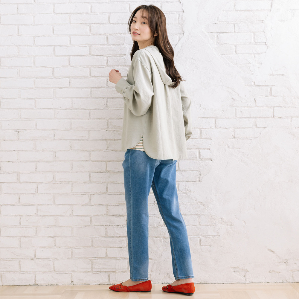 21号(6L~) FONTLAB ナチュラルエアータンブラーフーディブラウス2