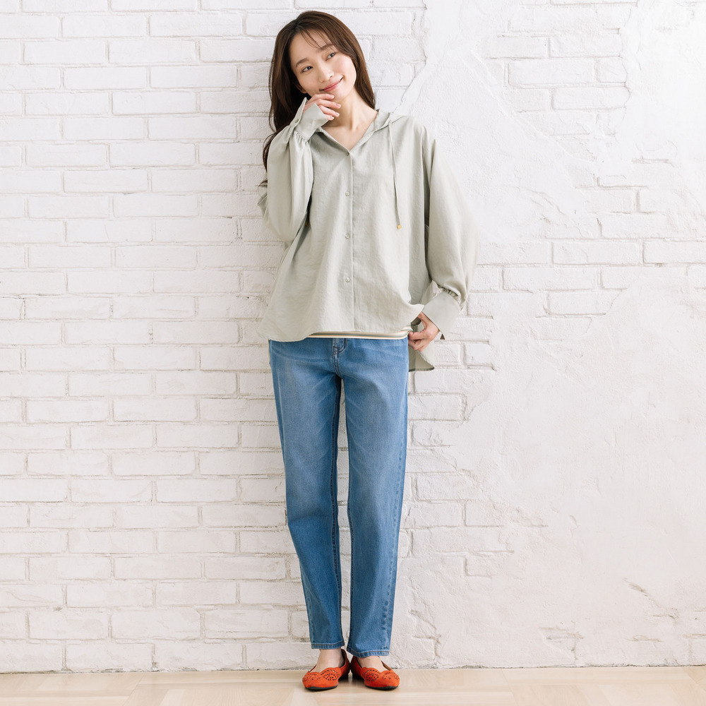 21号(6L~) FONTLAB ナチュラルエアータンブラーフーディブラウス3