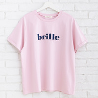 FONTLAB 【COOL・抗菌・消臭・】シルケットフロッキーロゴTシャツ