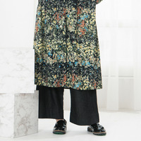 INDESIGN ピンタックラインデニムパンツ