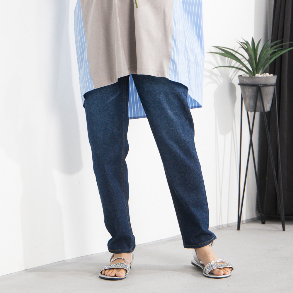 London Denim ストレートデニムパンツ