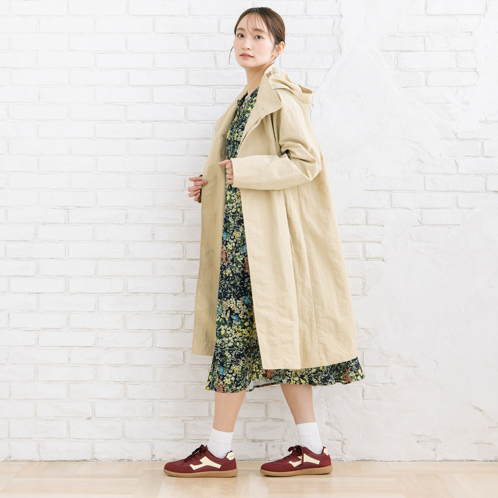 21号(6L~) Bleu tango マチルダプリント2WAYコート12