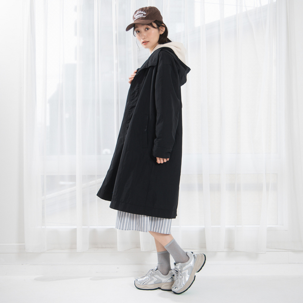 21号(6L~) Bleu tango マチルダプリント2WAYコート5