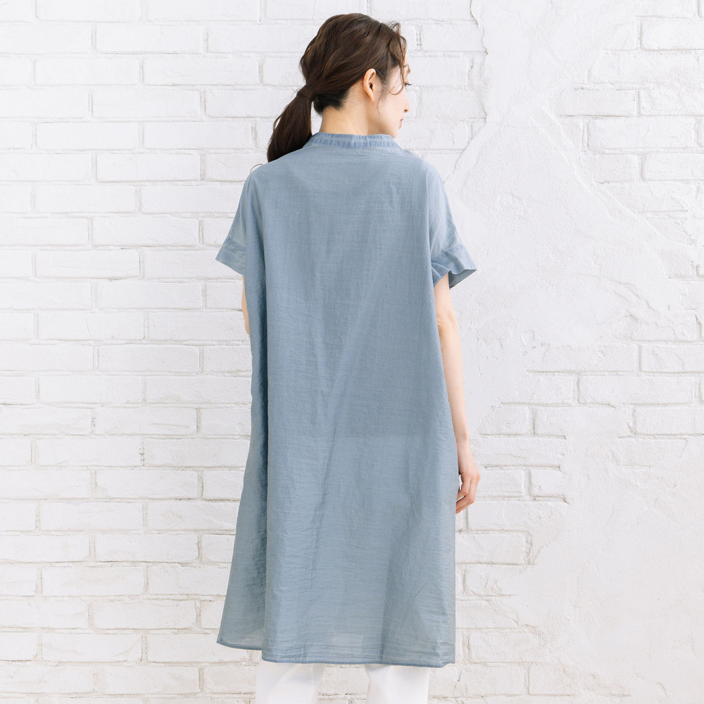 FONTLAB スーパーライトデニムチュニック10