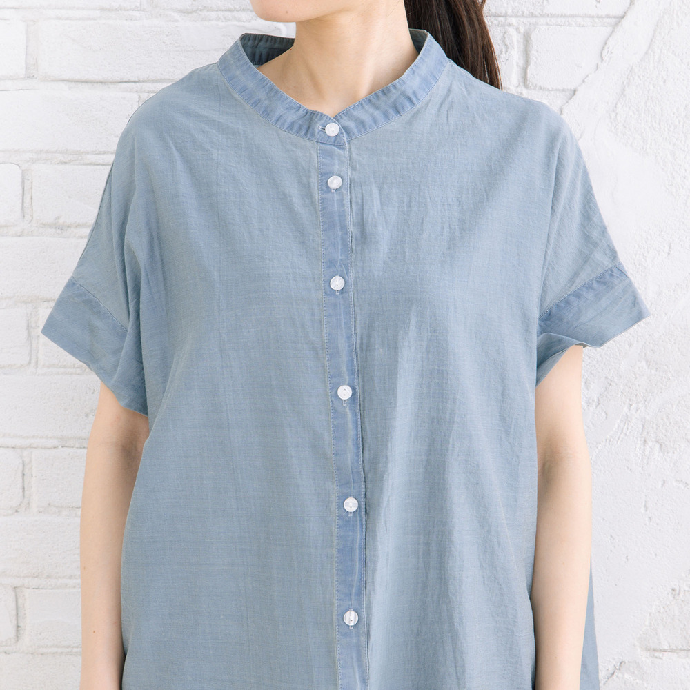 FONTLAB スーパーライトデニムチュニック11