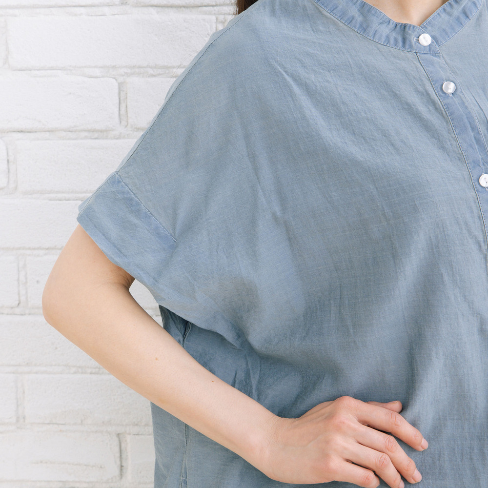 FONTLAB スーパーライトデニムチュニック12