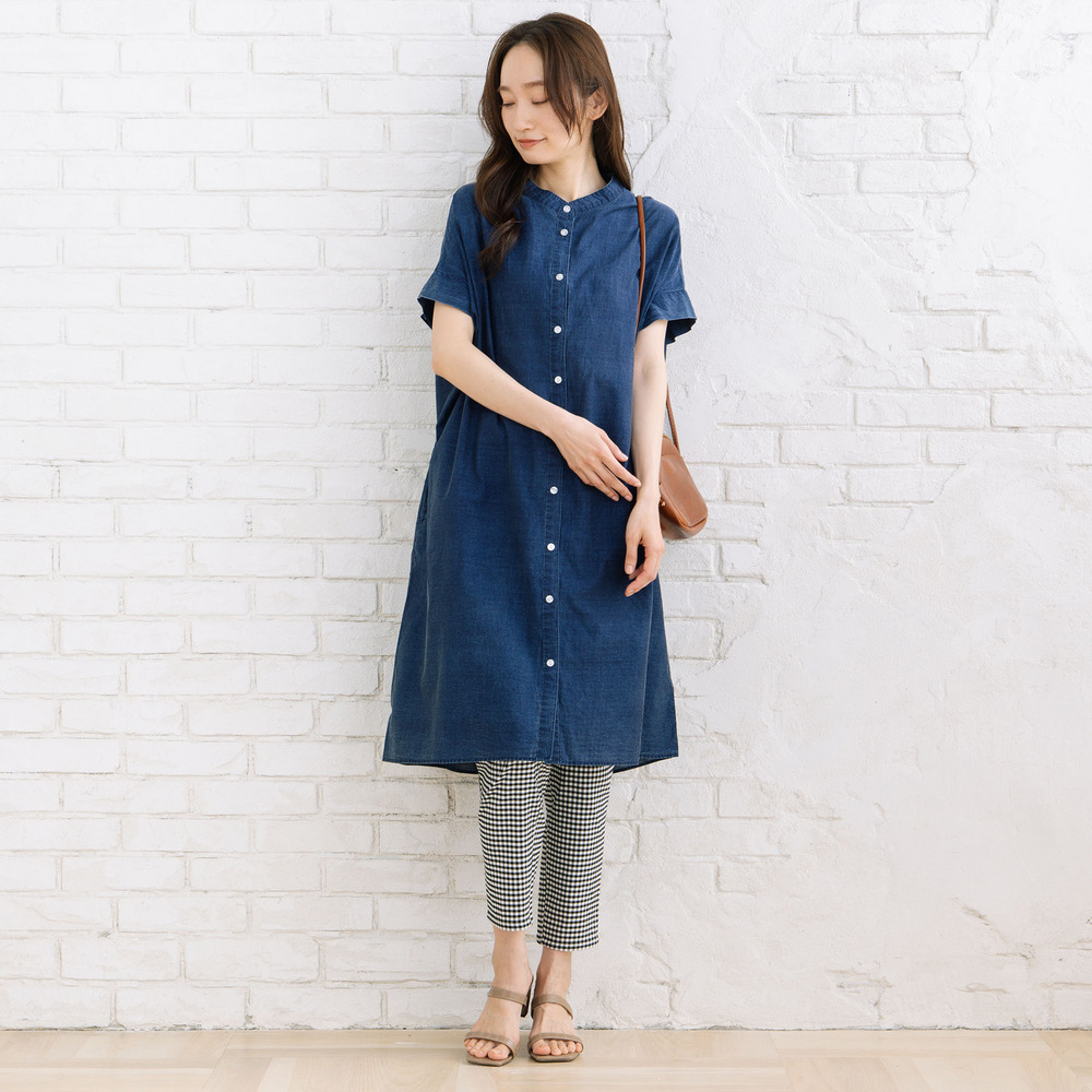 FONTLAB スーパーライトデニムチュニック3