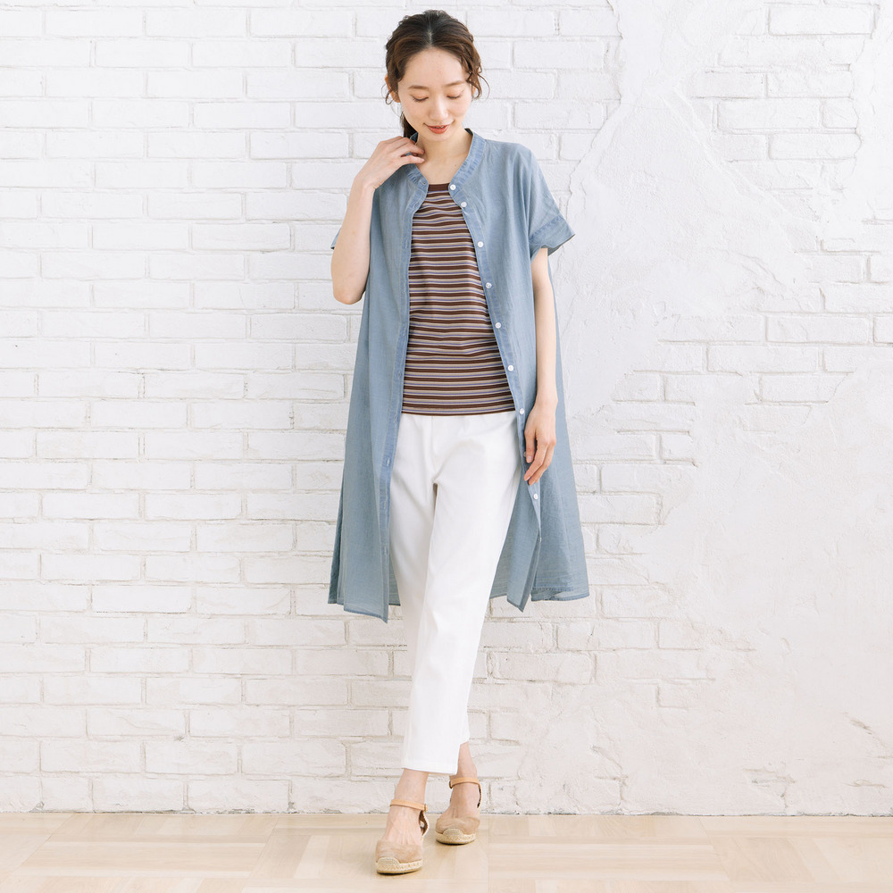 FONTLAB スーパーライトデニムチュニック4