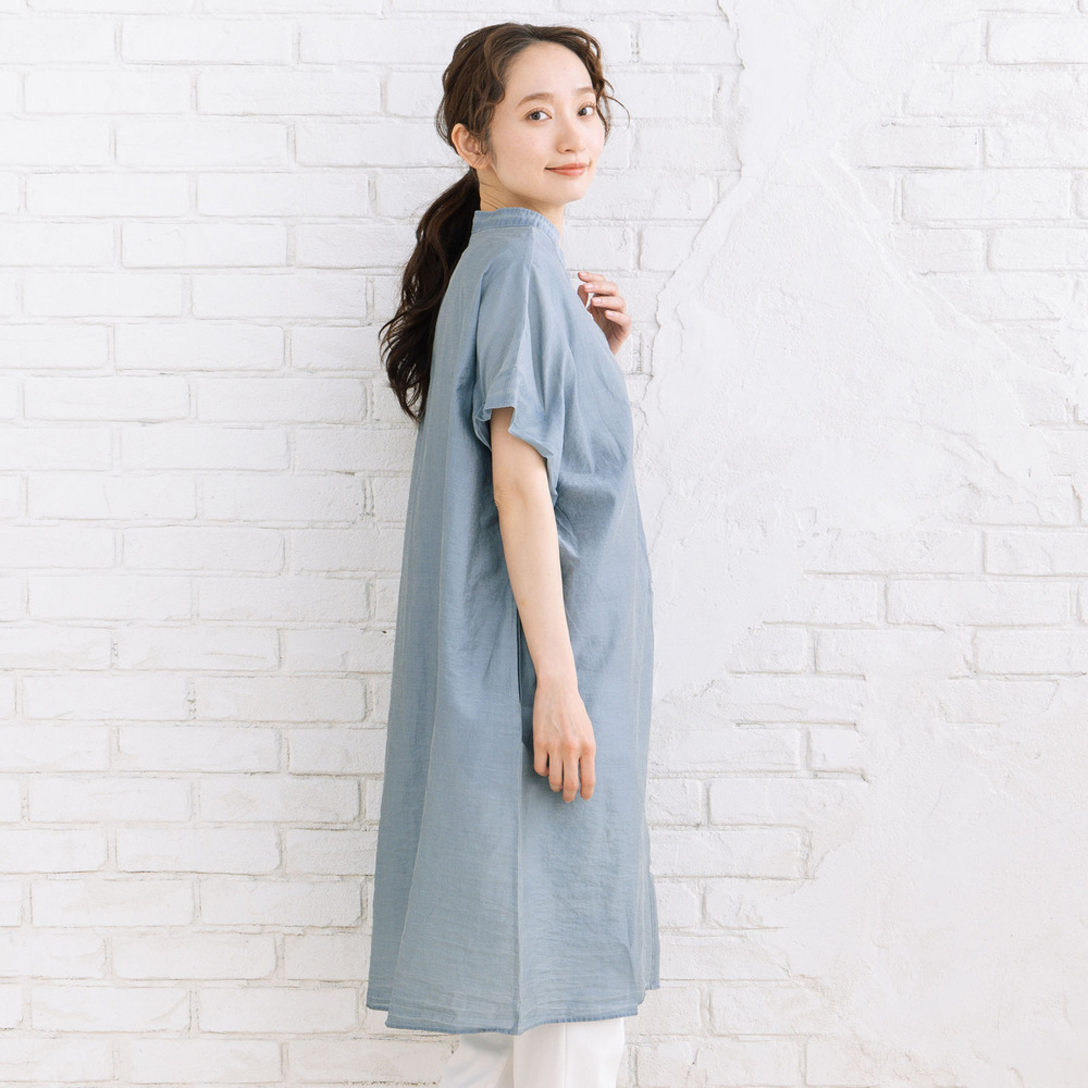 FONTLAB スーパーライトデニムチュニック9