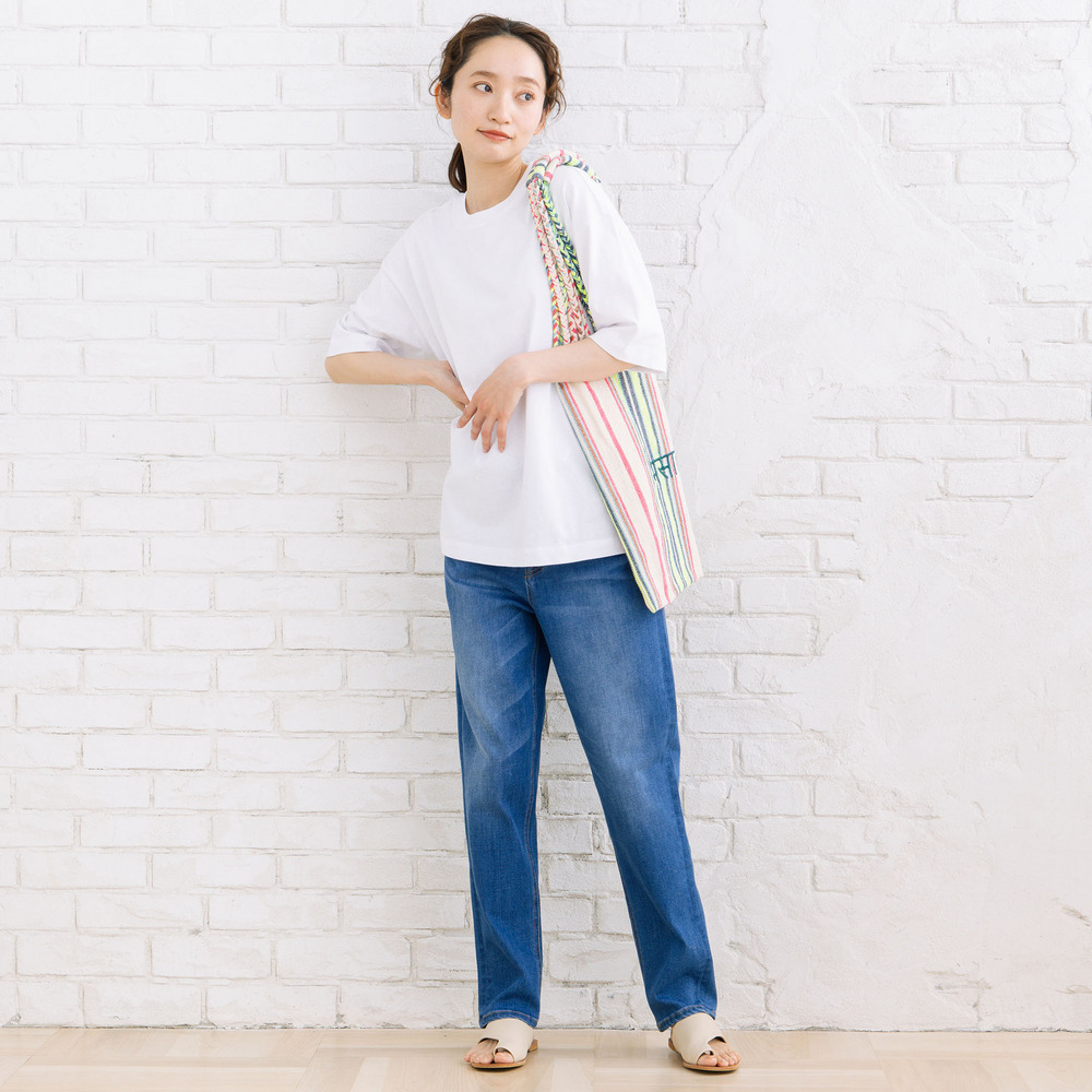 INDESIGN マルチストライプハンモックバッグ4