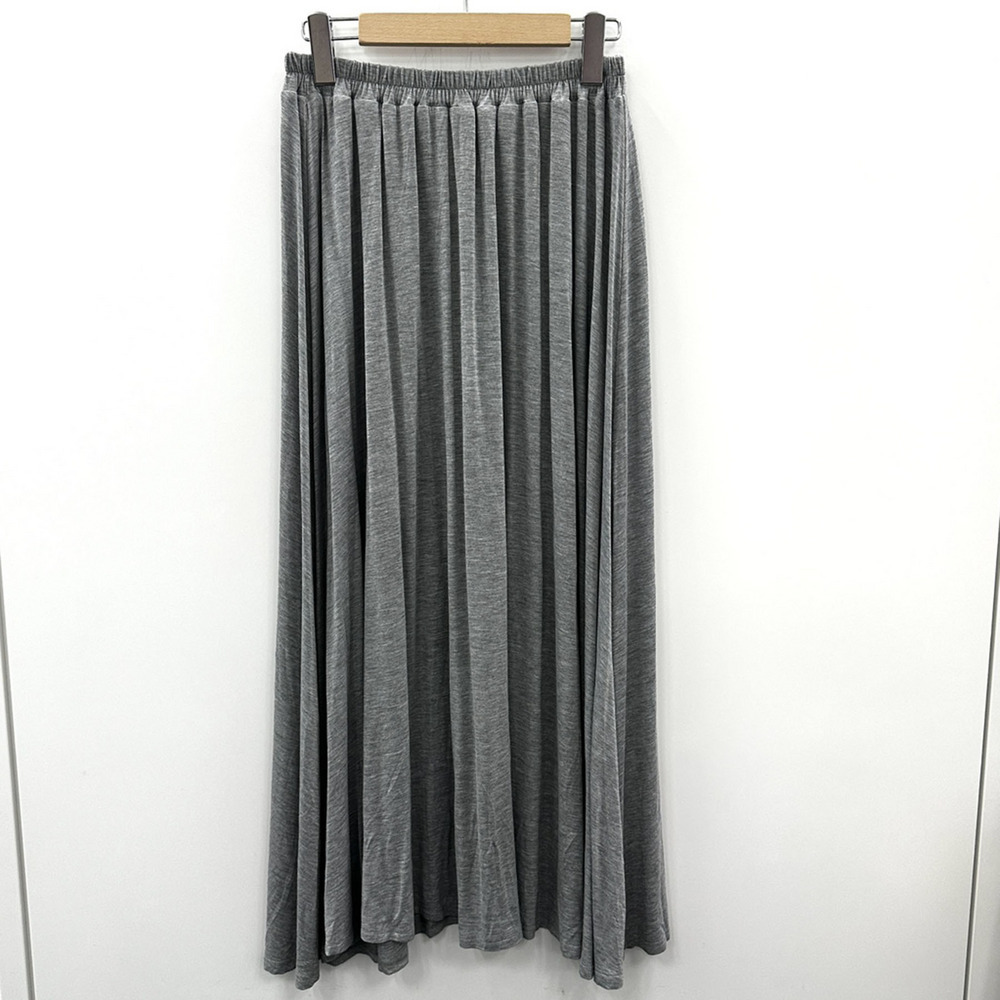 21号(6L~) FONTLAB レーヨンベア天ロングスカート【予約販売限定】1