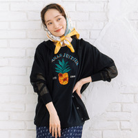 FONTLAB 【アンチピリング】シアーフーディーカーディガン