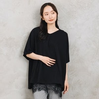 FONTLAB 【接触冷感・吸水速乾・UV・アンチピリング】フレアスリーブジョーゼットブラウス