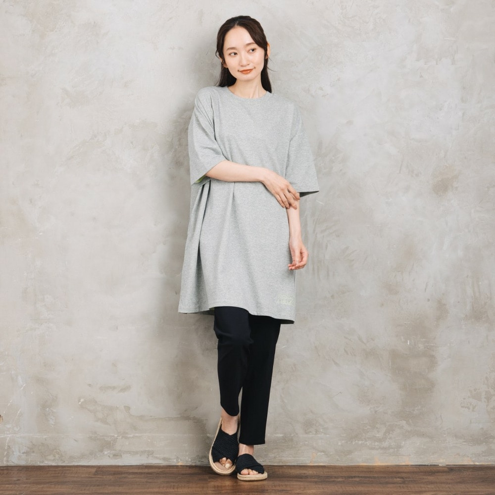 21号(6L~) FONTLAB リバーカラー刺繍チュニック【予約販売限定】7