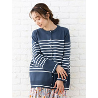 【大きいサイズ】 15号(3L) FONTLAB 軽量ニットカーディガン