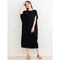  15号(3L) FONTLAB コクーンシルエットカットワンピース