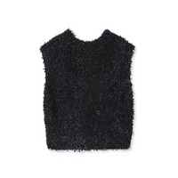 【大きいサイズ】チュールモールニット≪手洗い可能≫