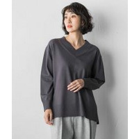 【大きいサイズ】Vネックニット≪手洗い可能≫