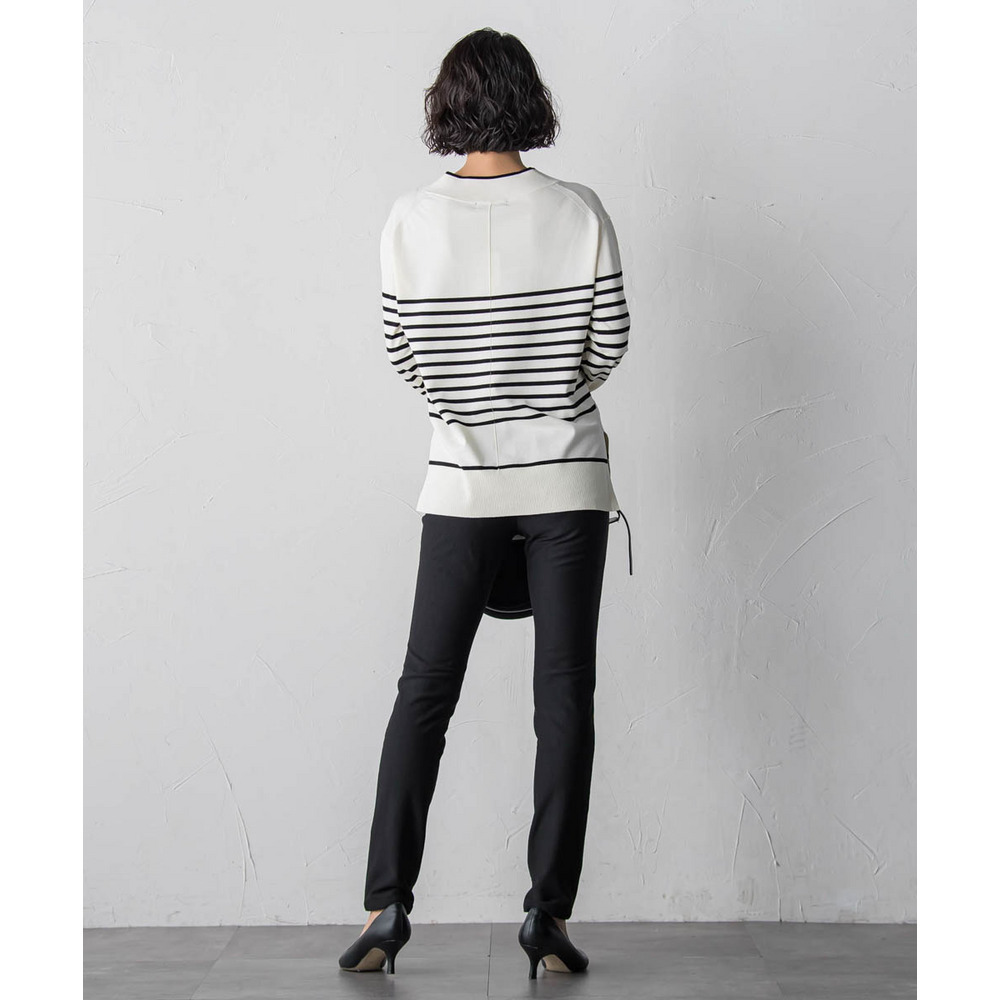 【大きいサイズ】Vネックニット≪手洗い可能≫18