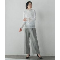 【大きいサイズ】シアー切り替えカットソー