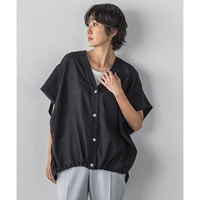 【大きいサイズ】シアータンブラーカーディガンブラウス
