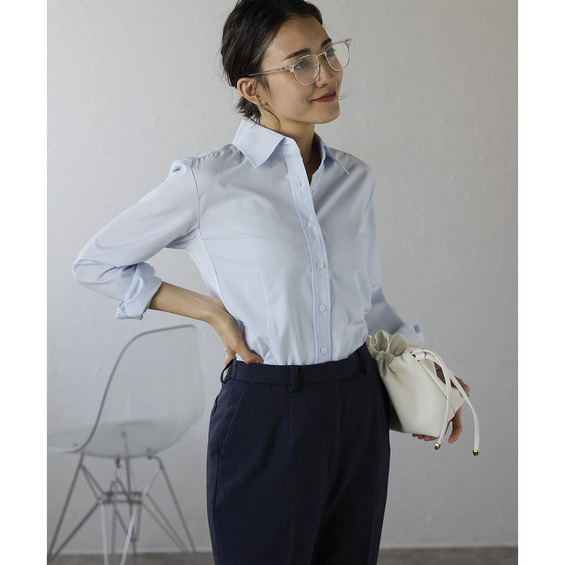 【洗える/消臭/ストレッチ】高機能 長袖Yシャツ【アリノマ/Alinoma】 【洗える/消臭/ストレッチ】高機能 長袖Yシャツ【アリノマ/Alinoma】