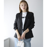 新色ブラック登場！【洗えるスーツ】高機能ジャケット 無地（ストレッチ/多収納/セットアップ可）