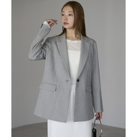 マイクロ千鳥柄 オーバーサイズ テーラードジャケット