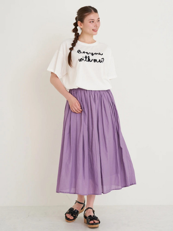 シンプル可愛いフェミカジ毎日コーデ