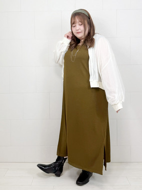 ぽっちゃり女子の残暑コーデ