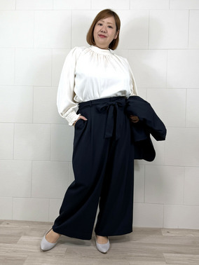 スーツセットコーデ