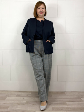 スーツセットコーデ