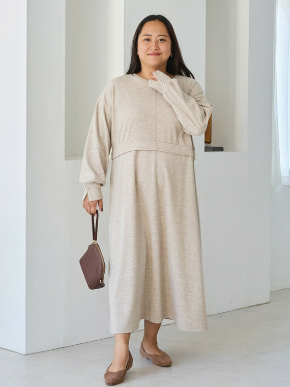 新作ワンピース　ラビアンジェ