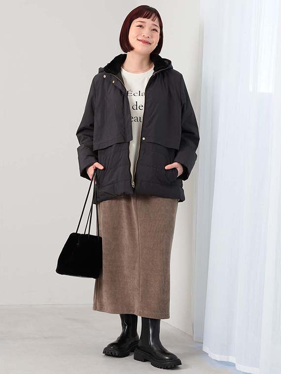 カジュアルダウンジャケットミントブリーズ