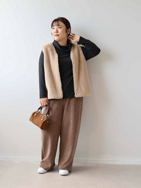 ファーベスト　カジュアルコーデ　MBミントブリーズ