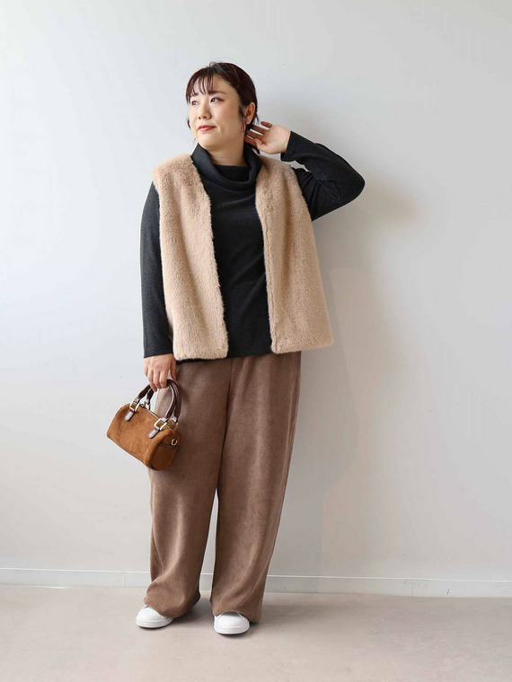 ファーベスト　カジュアルコーデ　MBミントブリーズ