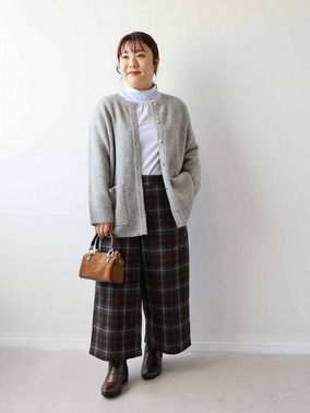 ふわふわコーディガンコーデ MBミントブリーズ