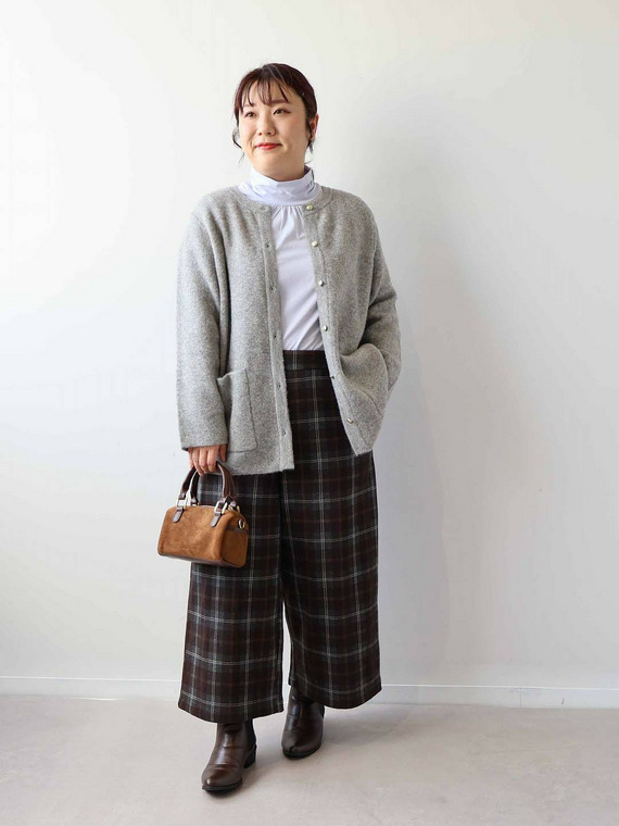 ふわふわコーディガンコーデ MBミントブリーズ