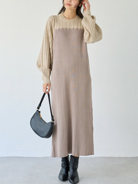 ワンピースコーデ　ラビアンジェ