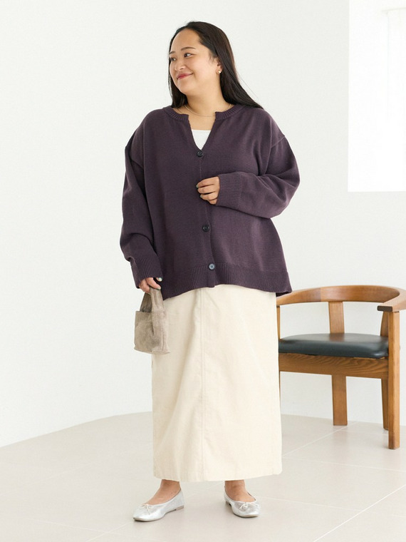 洗えるカーディガン　ラビアンジェ